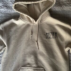 Hozier 2024 Concert Hooded Sweatshirt, Cream Color, Small, GUC